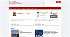 Desktop Screenshot of marcinsikorski.net