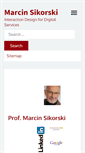 Mobile Screenshot of marcinsikorski.net